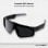 Owlotech Vision Sport AI Gafas Deportivas 32MP Llamadas, Música, Captura Imágenes y Vídeo, Traducción Negro