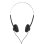 Casque Hama Slight II filaire Jack 3,5 mm stéréo pour musique Noir