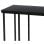 Table Basse Gaming NORTHIO 40cm Métal Noir Compacte