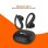 Auricolari PcCom Essential Energy Boost Wireless Bluetooth 6.0 Sportivi Nero