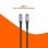Cabo USB-C para USB-C PcCom Essential PD 3.1 240W USB4 Thunderbolt 8K 1m