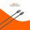 PcCom Essential Cable USB-C a USB-C 100W High Power E-marker Chip 1m