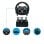Volante Logitech G 941-000124 900° Pedais PC Xbox One Series S X