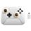 Manette sans fil 8BitDo Ultimate 2 2,4 GHz blanche pour PC et Android avec vibration