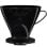 Portafiltros Melitta 6761019 Negro Plástico 1x6 Dos Salidas Fácil Limpieza
