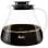 Caffettiera Melitta 217632 Jarra in vetro borosilicato 1L nera trasparente