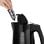 Tetera eléctrica Melitta Enjoy Aqua 1,7 L 2400 W negra sin cables