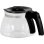 Jarre Melitta Enjoy 1002-01 1017-02 Verre Noir Acier inoxydable
