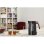 Bollitore Melitta Enjoy Aqua 1,7L 2400W Nero Rosso Indicatore Livello Filtro