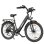 Bicicleta eléctrica Eskute Polluno Plus 28" 250W batería 36V 20Ah Shimano 7V negra