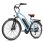 Bicicleta eléctrica Jasion CB1 500W 27,5" batería 36V 12,5Ah azul