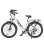 Bicicleta eléctrica Eskute Polluno Plus 28" 250W batería 36V 20Ah 7 velocidades blanco