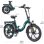 Bicicleta Elétrica ENGWE MilePort 1 Motor 250W Bateria 36V 13Ah Verde