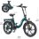 Bicicleta Elétrica ENGWE MilePort 1 Motor 250W Bateria 36V 13Ah Verde