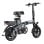 Bicicletta elettrica URLIFE F1L 14 pollici 350W 48V pieghevole grigia