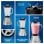 Origial Blend&Mix Glass 1000W Batidora de vaso, cristal 1,5 L, pica hielo, acero inox