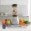Origial Blend&Mix Glass 1000W Batidora de vaso, cristal 1,5 L, pica hielo, acero inox