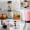 Origial Blend&Mix Glass 1000W Batidora de vaso, cristal 1,5 L, pica hielo, acero inox