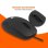 Clavier PcCom Essential MK20 AZERTY avec touche Copilot et souris optique noire
