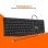 Teclado PcCom Essential MK20 com tecla Copilot Português Preto