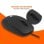 Teclado PcCom Essential MK20 com tecla Copilot Português Preto