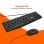 Teclado PcCom Essential MK20 com tecla Copilot Português Preto