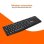 Clavier PcCom Essential MK20 Wireless AZERTY avec touche Copilot noir
