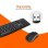 Clavier PcCom Essential MK20 Wireless AZERTY avec touche Copilot noir
