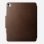 Funda NOMAD Leather Folio para iPad Pro 13” Couro Castanho Fecho Magnético