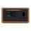 Radio portátil Audizio Tune60-BN DAB+ FM Bluetooth pantalla LCD 2,4" marrón