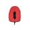 Ratón MODECOM MC-M10S USB 1000 DPI Rojo Ambidiestro Cableado