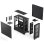 Caja Fractal Pop 2 Air Black Solid ATX Midi Tower acero ventilación avanzada