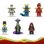 Bausatz LEGO 71857 Ninjago Baumhaus 642 Teile 6 Minifiguren