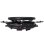 Raclette-Grill SOGO BAR-SS-10367 800W Antihaft 6 Personen Schwarz