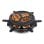 Raclette-Grill SOGO BAR-SS-10367 800W Antihaft 6 Personen Schwarz