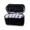 Enrolador de Cabelo Carmen Travel Set 10 Peças 55W Compacto Preto e Branco