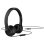 Casque Hoco W21 filaire Jack 3.5 mm avec microphone Noir