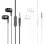 Auricolari Hoco M97 cablati con jack 3.5 mm microfono controllo volume bianchi