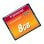 Memoria CompactFlash Transcend TS8GCF133 8GB MLC 50MB/s 133x Negra