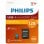 Carte mémoire Philips FM12MP65B 128 Go MicroSDXC UHS-I U3 V30 A1 avec adaptateur SD