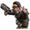 Figura de colección Weta Workshop Apex Legends Mirage Mini Epic detallada