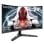 Monitor KOORUI 24E6CA 24" FullHD 180Hz VA Curvo 1ms Rojo Negro