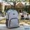 Mochila iggual Everyday Use gris para portátil 15.6-17" resistente y ligera