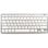 Teclado iggual TKL-BK mini Bluetooth sem fio QWERTY espanhol prata