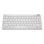 Tastiera iggual TKL-BT mini wireless Bluetooth QWERTY spagnolo argento