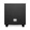 Enceintes Triangle Subwoofer Compact Sans Fil Graves Profonds Design Élégant Noir