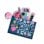 Set de maquillage enfant Clementoni Crazy Chic 18697 mallette accessoires multicolore