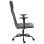 Silla de oficina vidaXL Amapola gris altura ajustable malla transpirable 110 kg