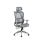 Silla de oficina Adec Ergo respaldo reclinable soporte lumbar 3D gris