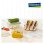 Glasslock Classic - Set De 2 Recipientes Herméticos Cuadrados De 0.5l En Vidrio Templado
